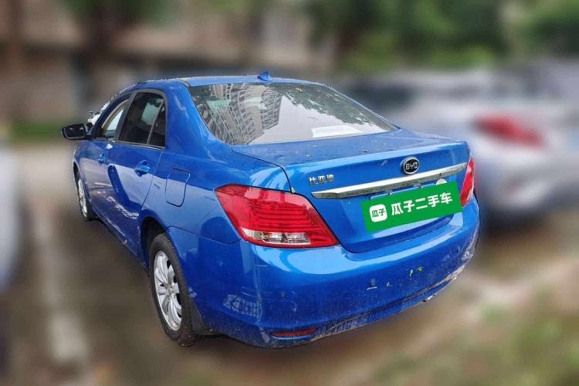 Used BYD Surui 2012 1.5TID Automatic Luxury Version Rear Left 45 Deg
