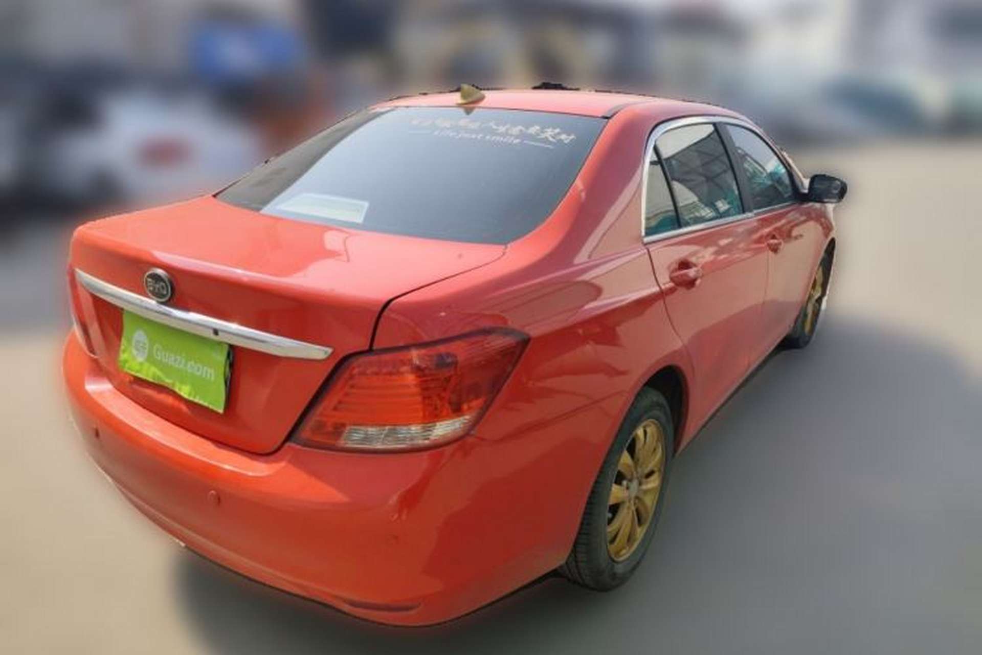 Used BYD Surui 2012 1.5TI Manual Luxury Version Rear Right 45 Deg
