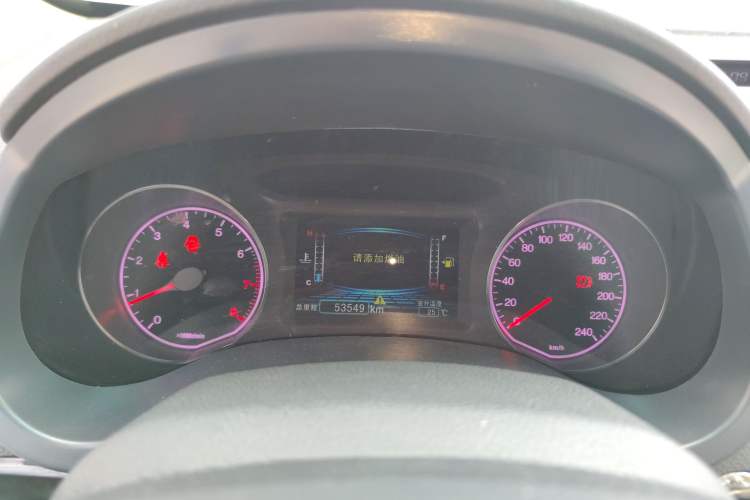 Used BYD Surui 2012 1.5L Manual Luxury Version Instrument Cluster