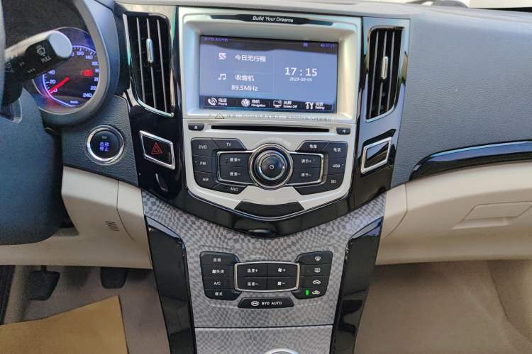 Used BYD Surui 2012 1.5L Manual Luxury Version Audio And AC Panel