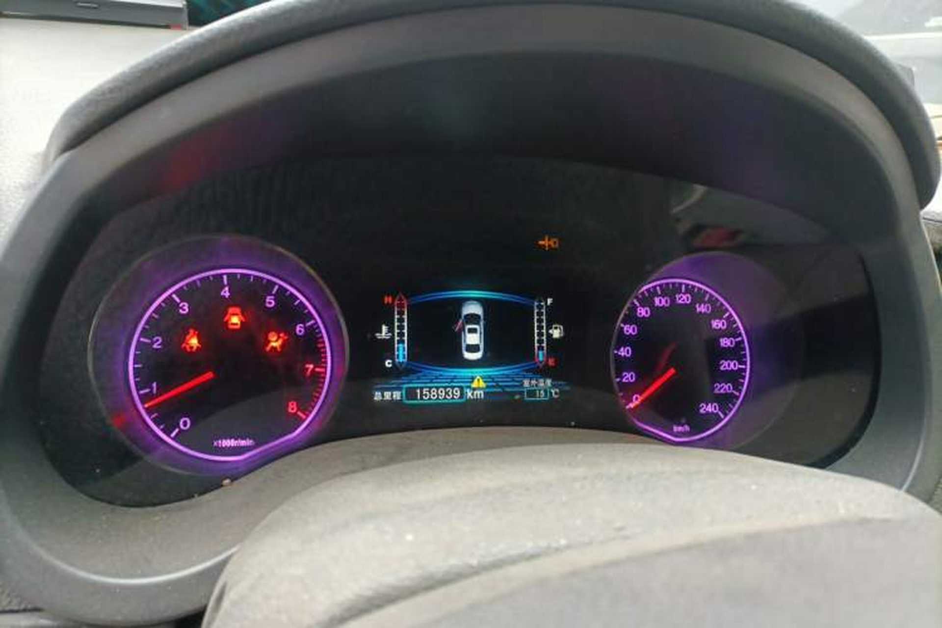 Used BYD Surui 2012 1.5L Manual Luxury Version Instrument Cluster