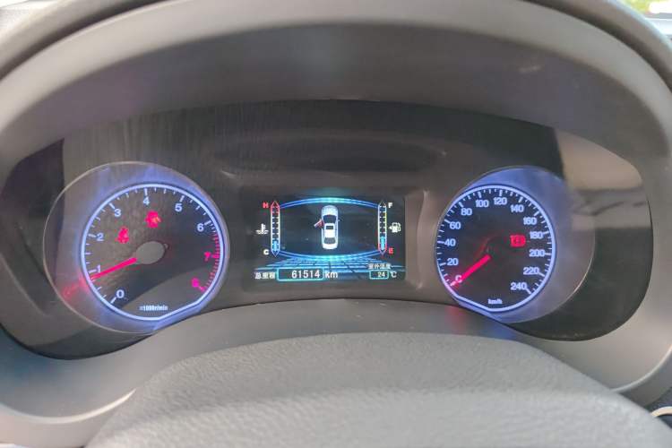 Used BYD Surui 2012 1.5L Manual Luxury Version Instrument Cluster