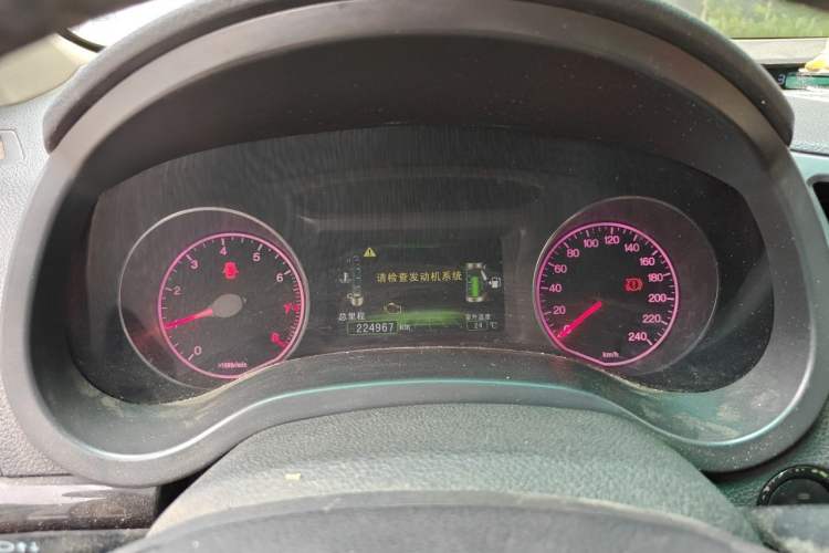 Used BYD Surui 2012 1.5L Manual Luxury Version Instrument Cluster