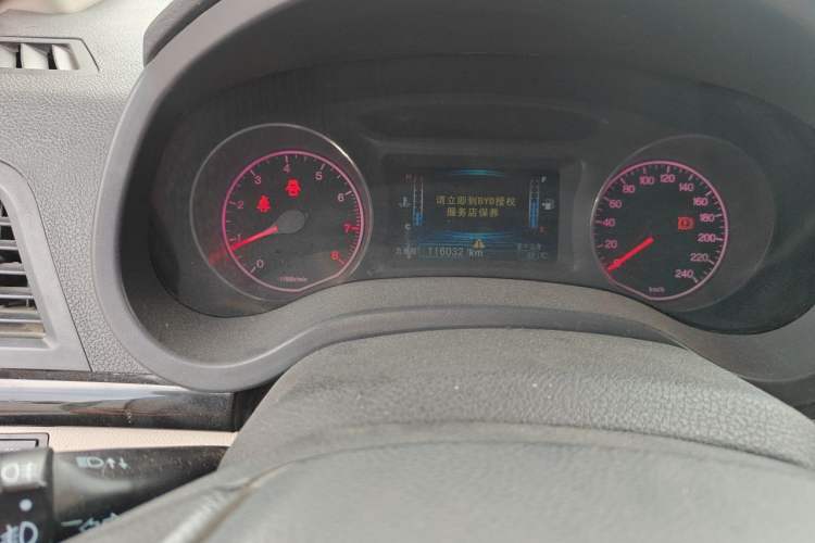 Used BYD Surui 2012 1.5L Manual Luxury Version Instrument Cluster