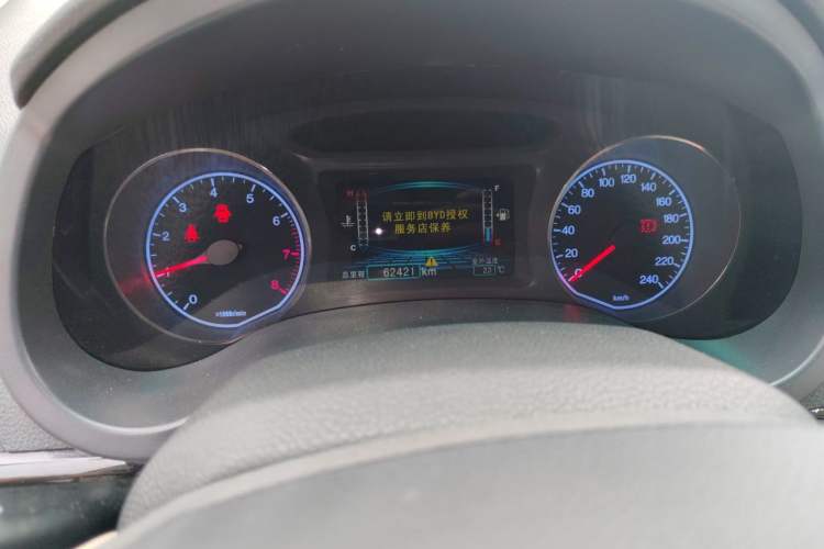 Used BYD Surui 2012 1.5L Manual Luxury Version Instrument Cluster