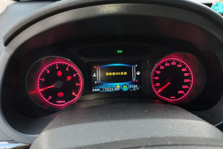Used BYD Surui 2012 1.5TID Automatic Luxury Version Instrument Cluster