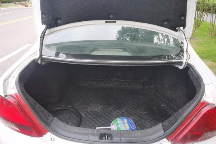 Used BYD Surui 2012 1.5TI Manual Comfort Version Trunk