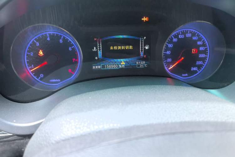 Used BYD Surui 2014 1.5L Manual Comfort Model Odometer Close Up