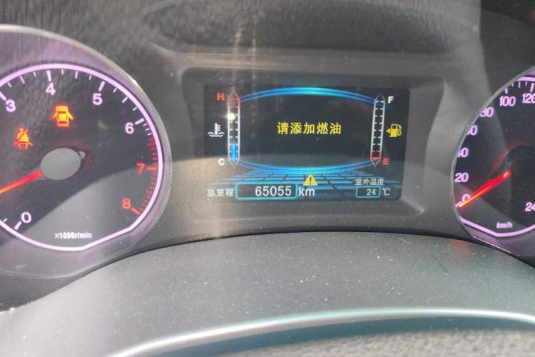 Used BYD Surui 2014 1.5L Manual Luxury Model Odometer Close Up