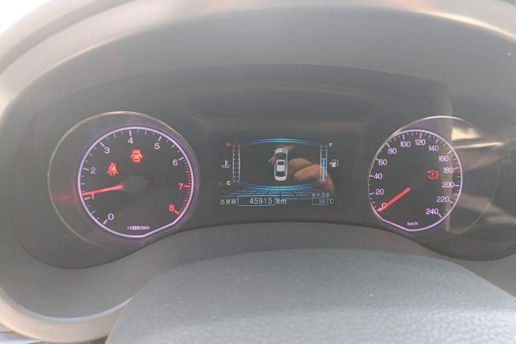 Used BYD Surui 2014 1.5L Manual Luxury Model Instrument Cluster