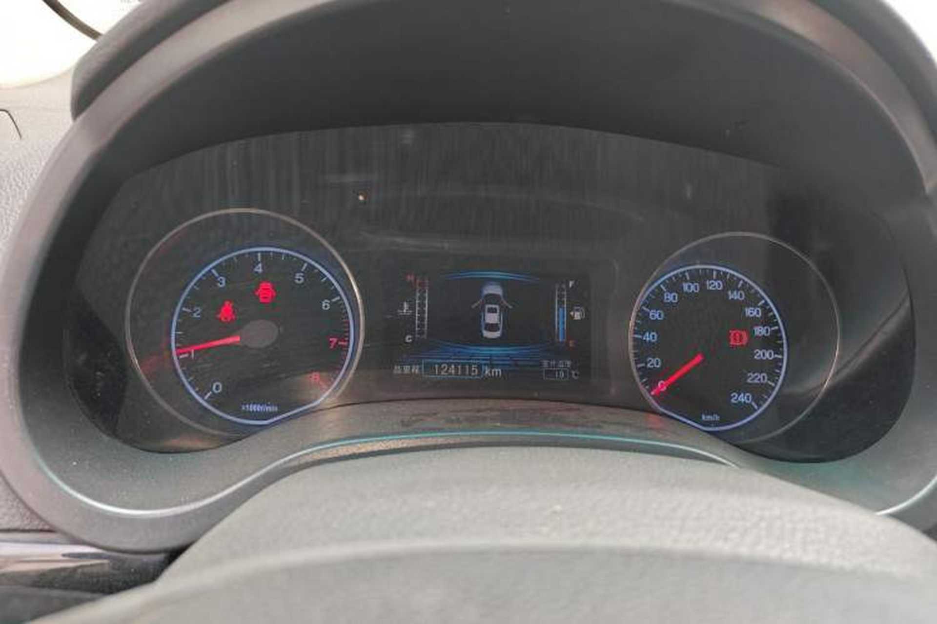 Used BYD Surui 2014 1.5L Manual Comfort Model Instrument Cluster