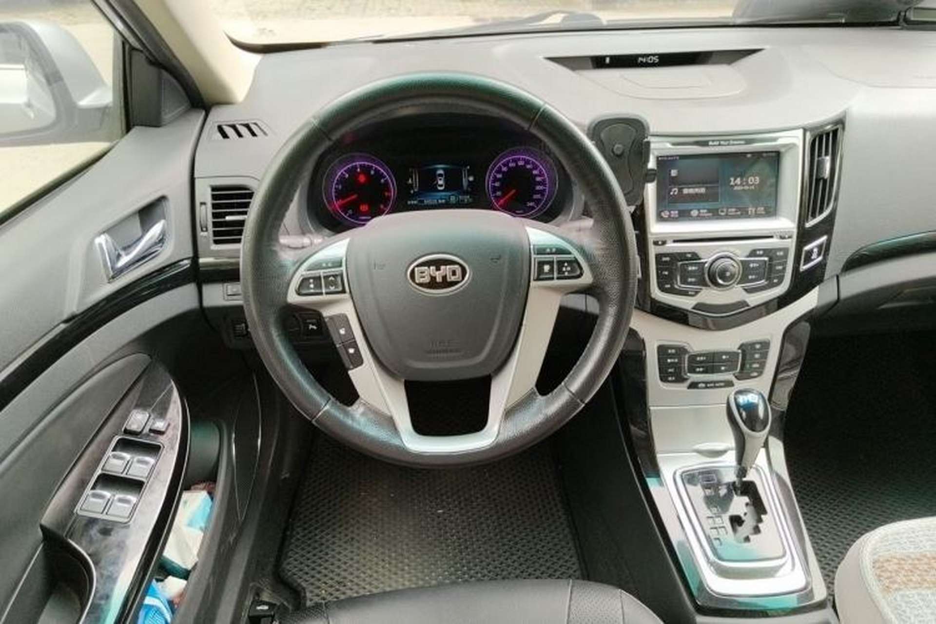 Used BYD Surui 2014 1.5TID Automatic Luxury Model Steering Wheel