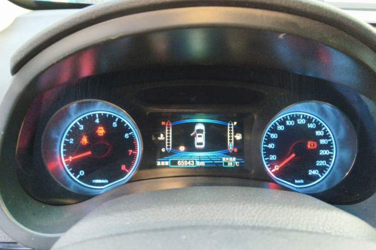 Used BYD Surui 2014 1.5L Manual Luxury Model Instrument Cluster