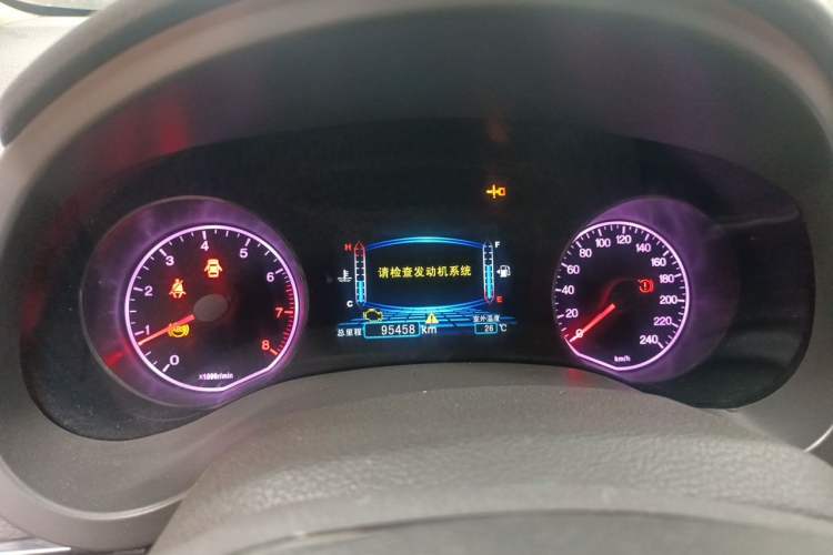 Used BYD Surui 2014 1.5L Manual Luxury Model Instrument Cluster
