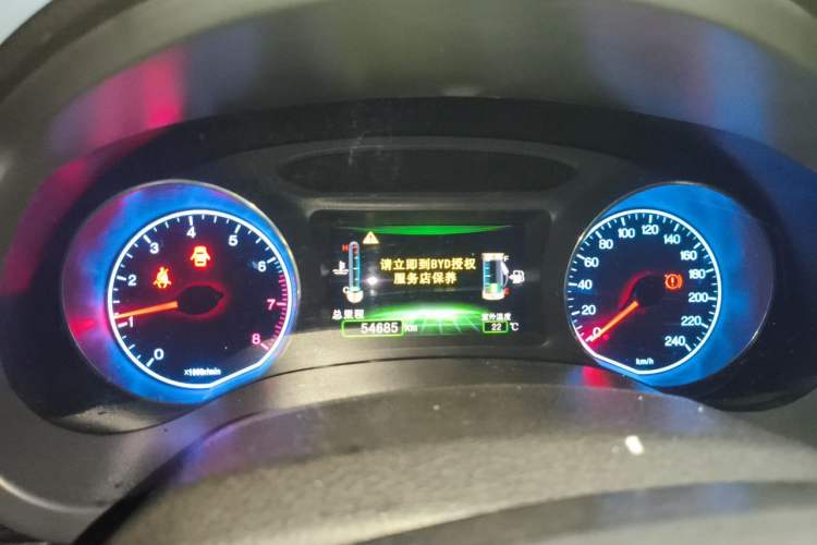 Used BYD Surui 2014 1.5L Manual Luxury Model Instrument Cluster