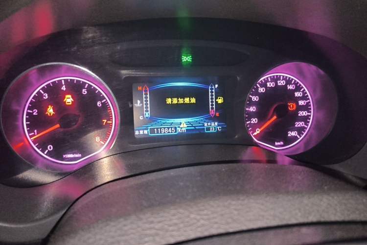 Used BYD Surui 2014 1.5L Manual Luxury Model Instrument Cluster