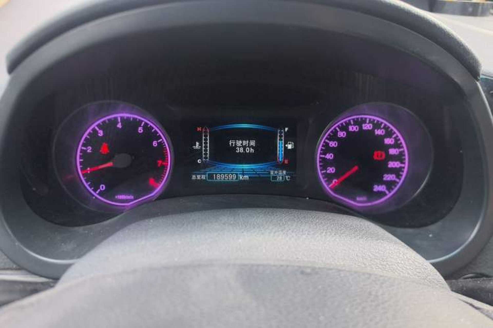 Used BYD Surui 2014 1.5L Manual Comfort Model Instrument Cluster