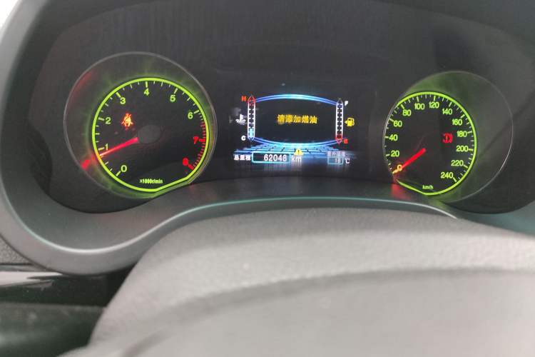 Used BYD Surui 2014 1.5L Manual Luxury Model Odometer Close Up