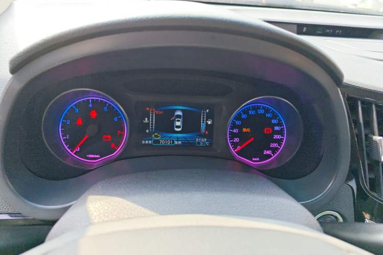 Used BYD Surui 2014 1.5L Manual Luxury Model Odometer Close Up