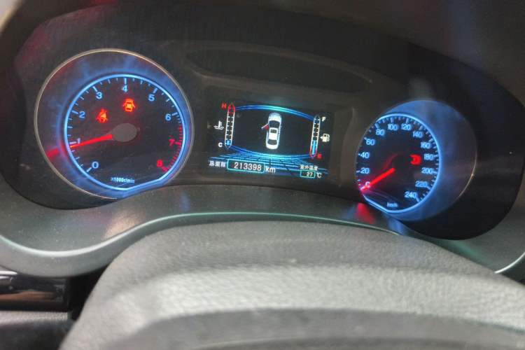 Used BYD Surui 2014 1.5L Manual Luxury Model Odometer Close Up