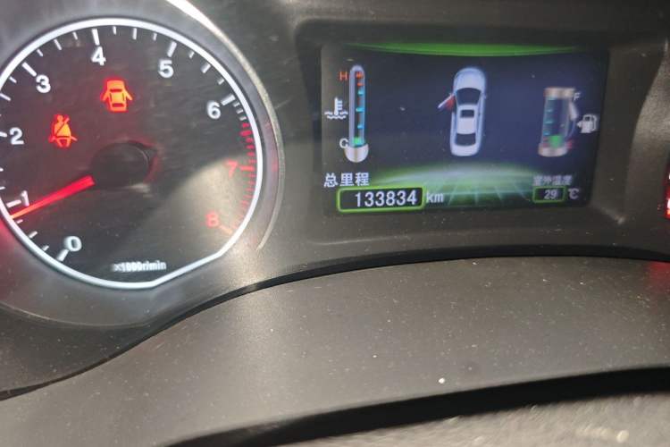 Used BYD Surui 2015 1.5L Manual Luxury Model Odometer Close Up