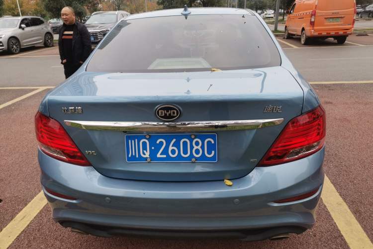Used BYD Surui 2015 Revised Version 1.5L Manual Luxury Edition Rear