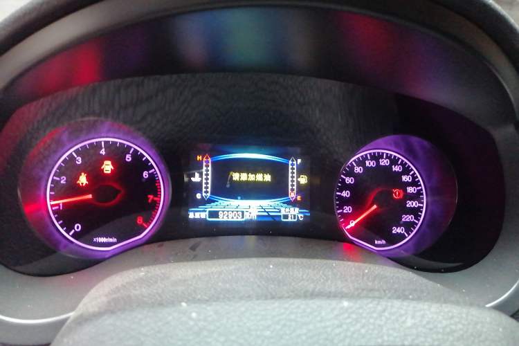 Used BYD Surui 2015 1.5L Manual Luxury Model Instrument Cluster