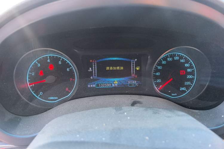 Used BYD Surui 2015 1.5L Manual Comfort Model Instrument Cluster
