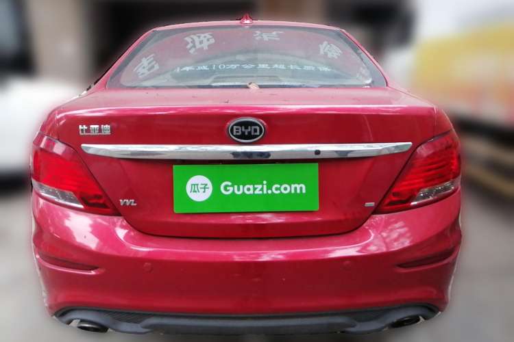 Used BYD Surui 2015 1.5L Manual Luxury Model Rear