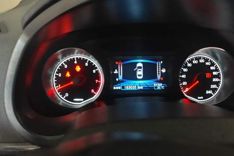 Used BYD Surui 2015 1.5L Manual Luxury Model Instrument Cluster