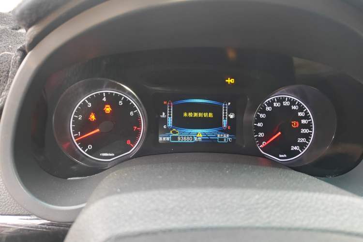 Used BYD Surui 2015 1.5L Manual Luxury Model Instrument Cluster