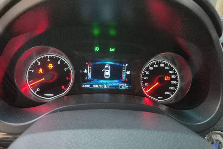 Used BYD Surui 2015 1.5L Manual Luxury Model Instrument Cluster