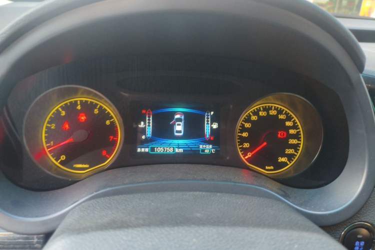 Used BYD Surui 2015 1.5L Manual Luxury Model Instrument Cluster