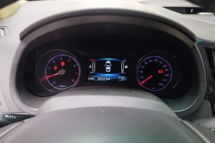 Used BYD Surui 2015 1.5L Manual Luxury Model Instrument Cluster