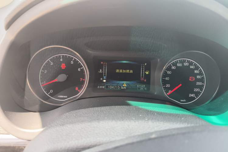 Used BYD Surui 2015 1.5L Manual Comfort Model Instrument Cluster