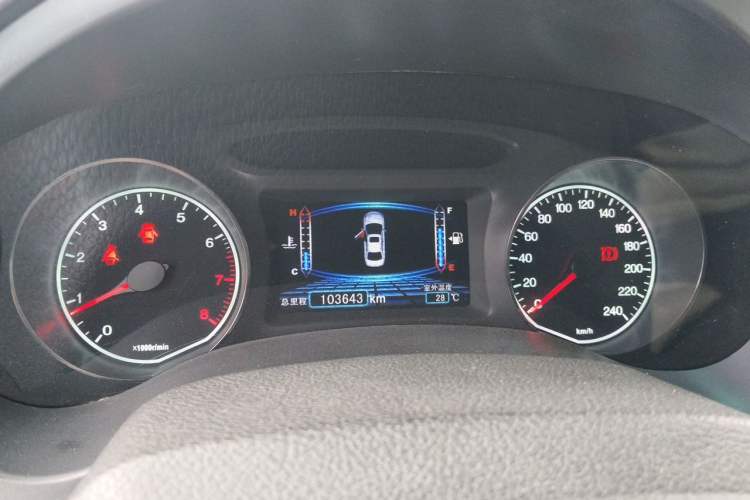 Used BYD Surui 2015 1.5L Manual Luxury Model Instrument Cluster