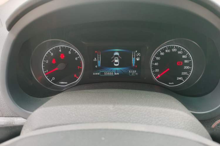 Used BYD Surui 2015 1.5L Manual Luxury Model Odometer Close Up