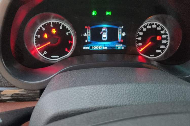 Used BYD Surui 2015 1.5L Manual Luxury Model Odometer Close Up