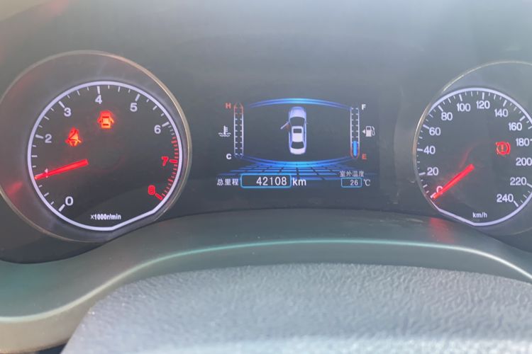 Used BYD Surui 2015 Revised Version 1.5L Manual Luxury Edition Odometer Close Up