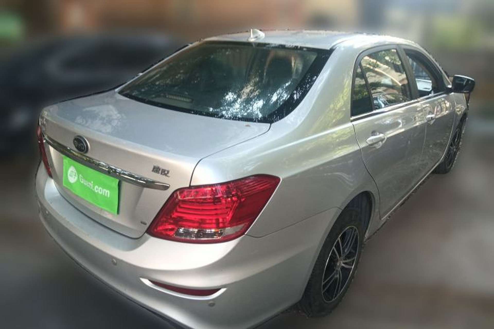 Used BYD Surui 2016 1.5L Manual Elite Edition Rear Right 45 Deg