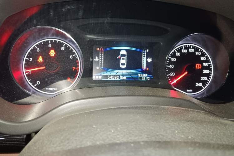 Used BYD Surui 2016 1.5L Manual Elite Edition Odometer Close Up
