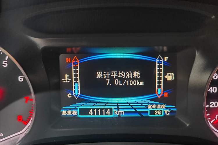 Used BYD Surui 2016 1.5L Manual Elite Edition Odometer Close Up