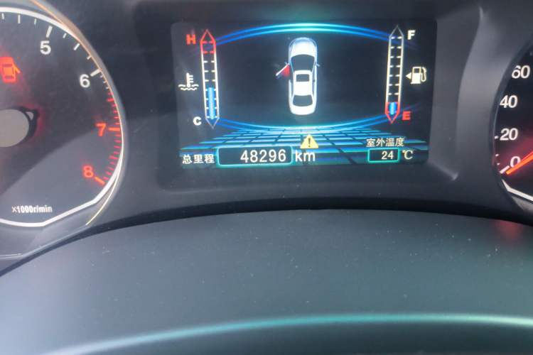 Used BYD Surui 2016 1.5L Manual Elite Edition Odometer Close Up