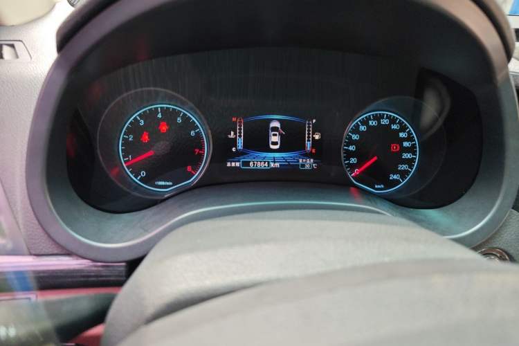 Used BYD Surui 2016 1.5L Manual Elite Edition Odometer Close Up