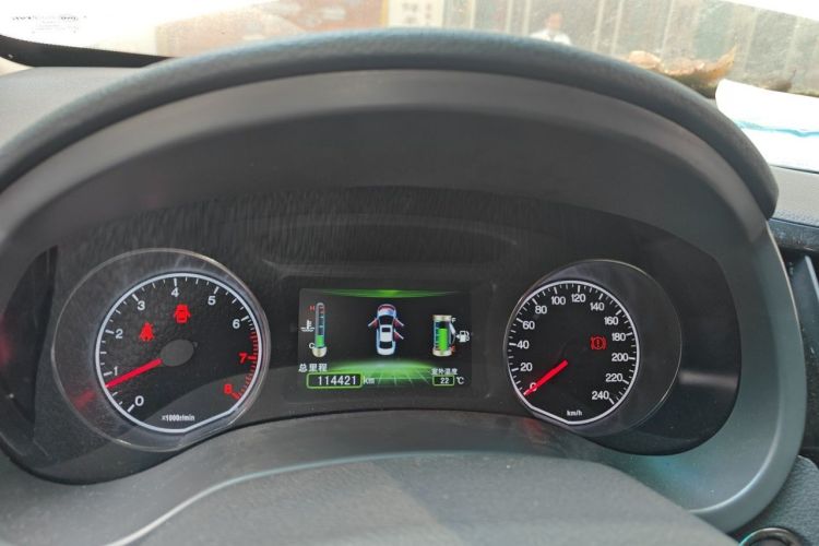 Used BYD Surui 2016 1.5L Manual Elite Edition Odometer Close Up