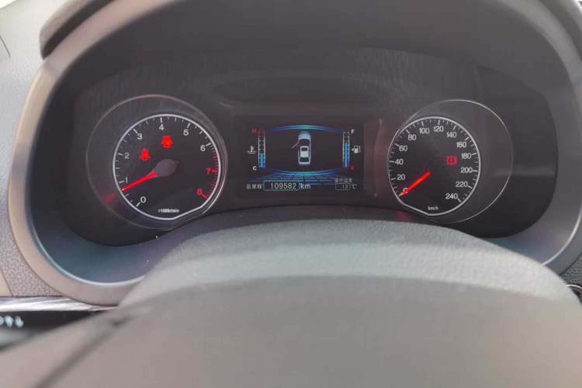 Used BYD Surui 2016 1.5L Manual Elite Edition Odometer Close Up