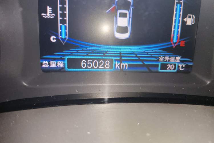 Used BYD Surui 2016 1.5L Manual Elite Edition Odometer Close Up
