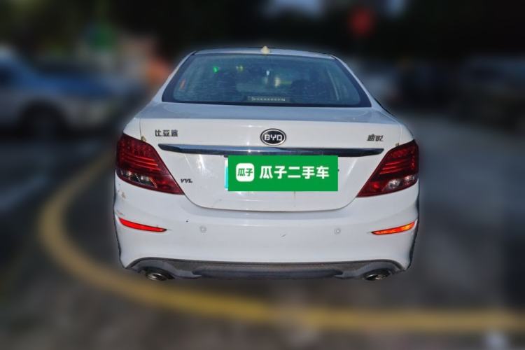 Used BYD Surui 2016 1.5L Manual Elite Edition Rear