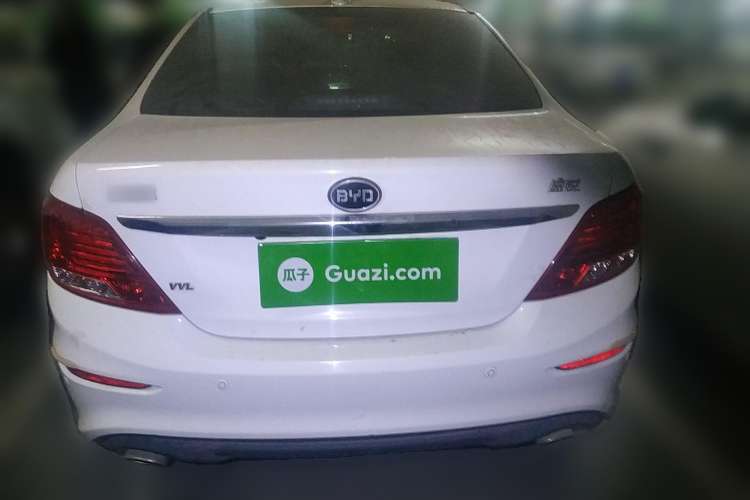 Used BYD Surui 2016 1.5L Manual Elite Edition Rear