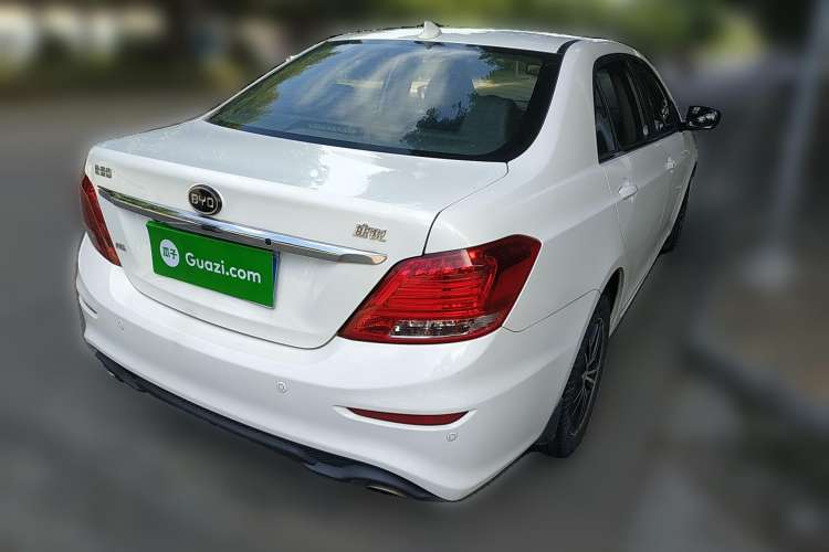 Used BYD Surui 2016 1.5L Manual Elite Edition Rear Right 45 Deg